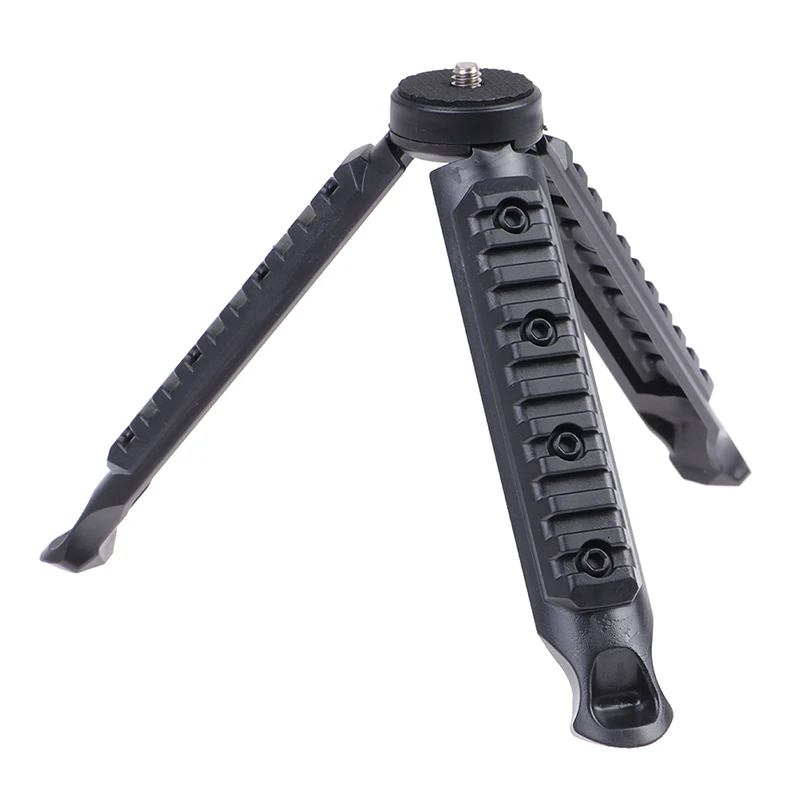 1Pc Mini LED Light Pocket Keychain Flashlight Tripod COB USB Rechargeable Portable Key Light Stand Camping Outdoor Supplies view 5