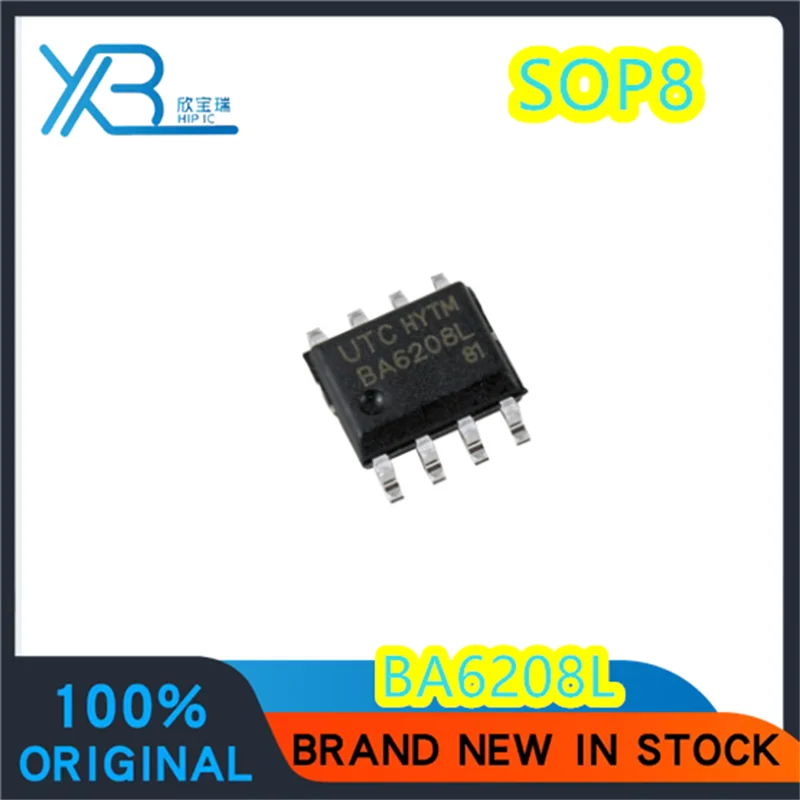 

(10/100 pieces) BA6208L SOP-8 SMD BA6208 motor driver chip IC 100% original authentic spot delivery fast