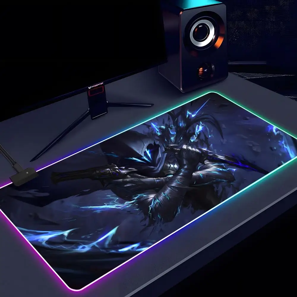 Cool Valorant Game Mouse Pad RGB Rubber Antislip Keyboard Pad 40x90cm Mousepad Gaming Accessories XXL Office Computer Mat
