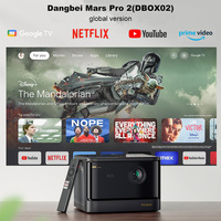 Dangbei Mars Pro 2 4k Overhead Projector Laser Movie 2450 ISO Lumens Google DLP Video Cinema Wifi HDR10 Home Theater Projector