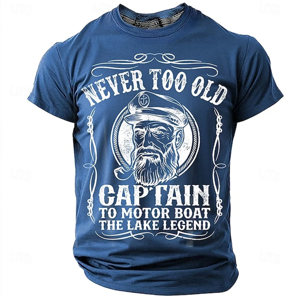 Funny 3D Letter Print Men's T-shirt Hip Hop Trend Streetwear Summer Casual O-neck Short Sleeve Tops Fashion Loose Quick Dry Tees