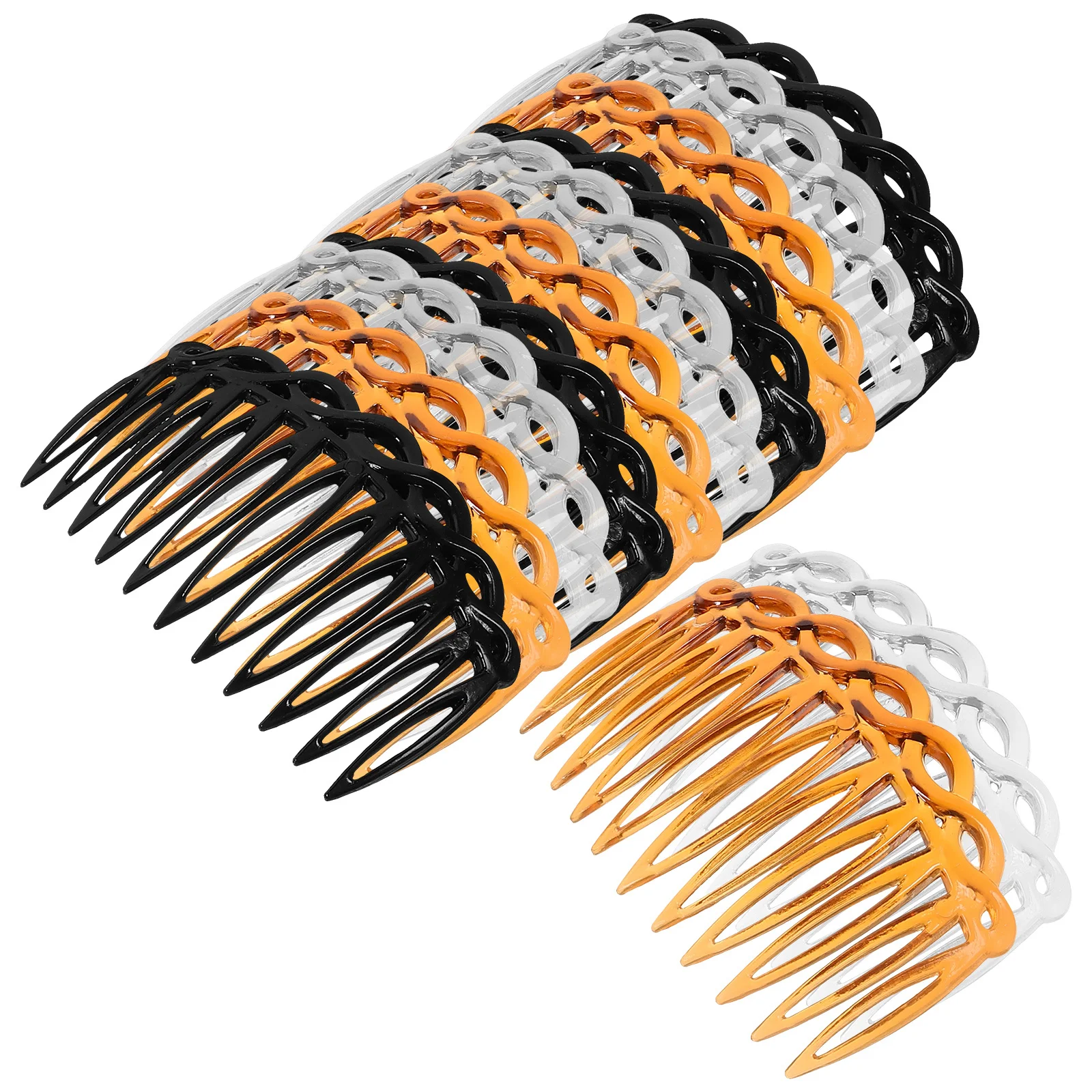 

12 шт., боковые расчески в стиле ретро для женщин, винтажная расческа для волос, набор зажимов, портативные аксессуары для волос, декоративные головные уборы для девочек