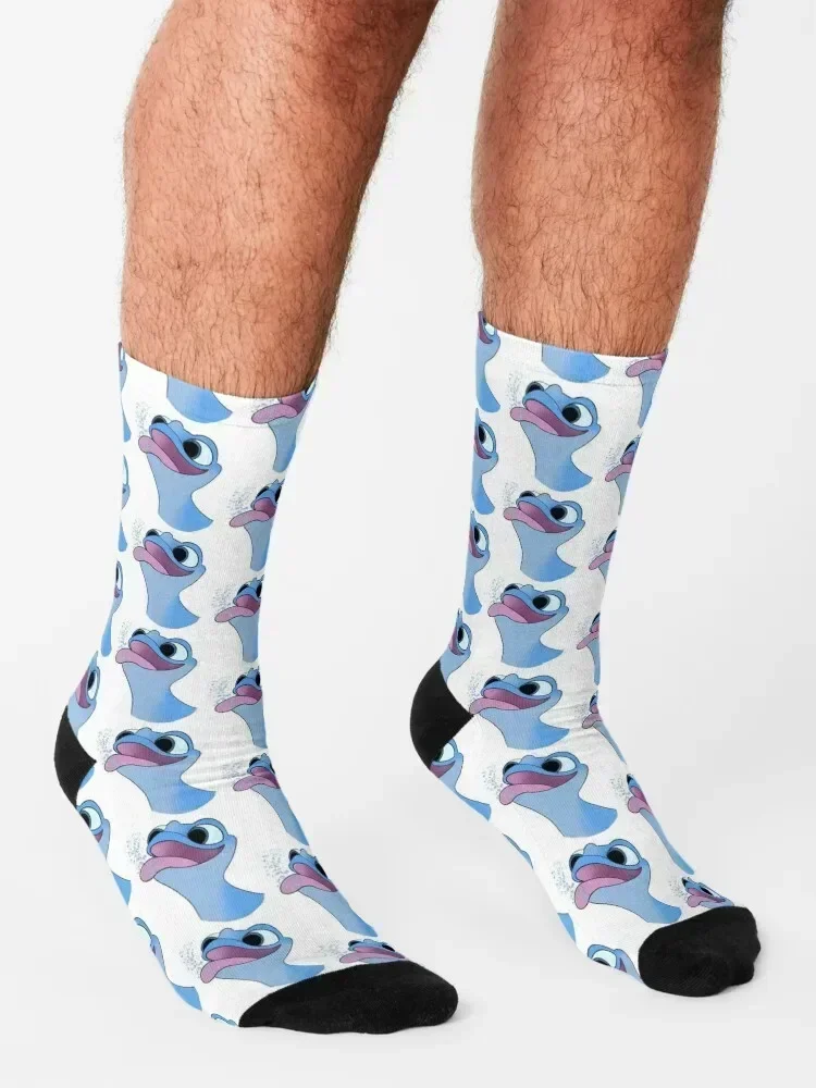 Chaussettes Bruni Frozen 2 Fire Spirit pour hommes et femmes, chaussettes anti-ald pour enfants, chaussettes de gym, cadeau de Noël