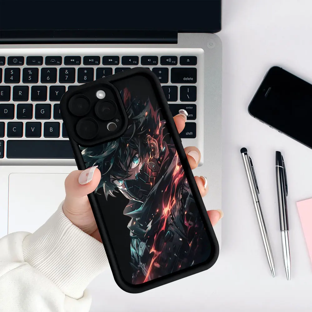 Boku No My Hero Academia Case For Redmi K60 K50 K40 Ultra 5G 15 14C 13 13C 12 12C 10 10C 9C 9A 9T 9 8 A5 A3 غطاء هاتف من السيليكون