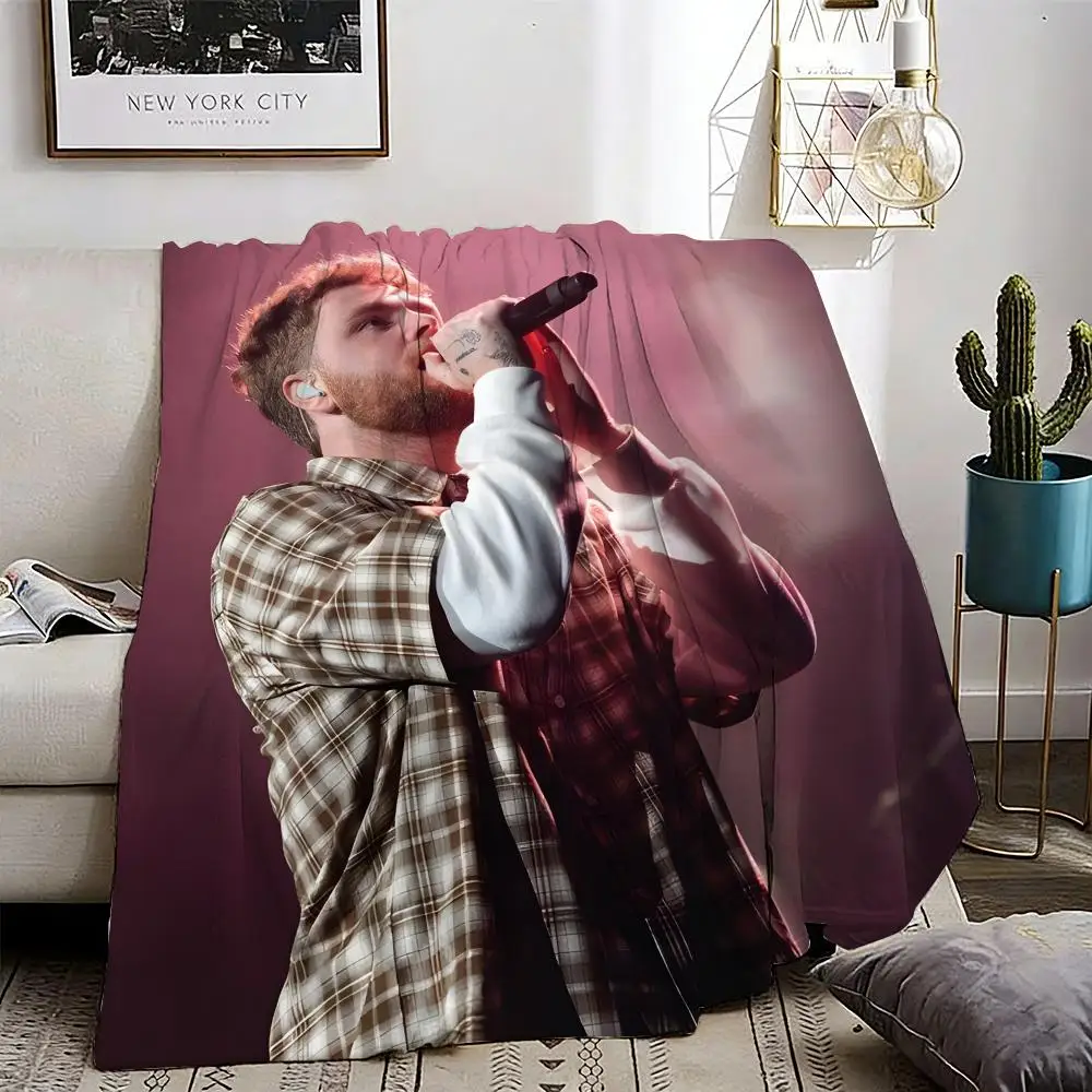 

A-Alex Warren and Album Ordinary Throw Lightweight 240g Flannel Blanket Soft Skin-friendly for Summer Cooling