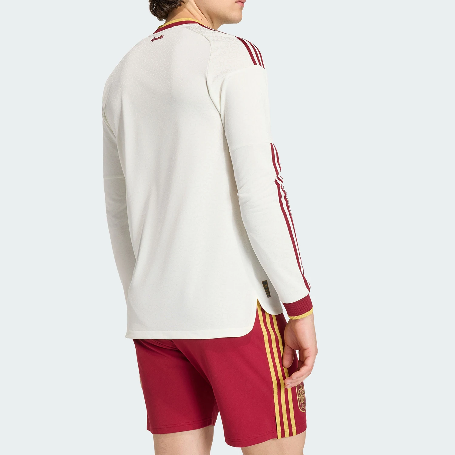 Adidas genuine clover men's football jersey comfortable long sleeved T-shirt KA1957