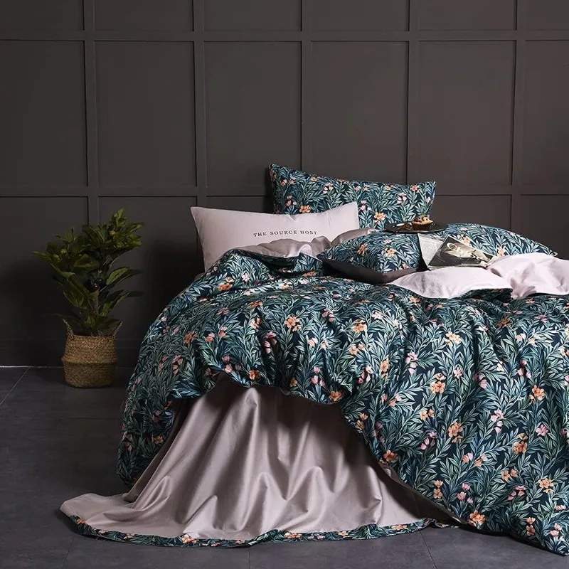 

Duvet Set;Duvet Twin Bedding Set Fluffy Boho Duvet Set Paisley Floral Bedding Collection Duvet with Pillowcases