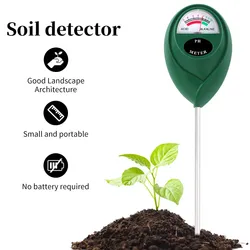 Soil PH Moisture Meter Soil Humidity Monitor Detector Hygrometer Flower Testing Home Gardening Measuring Tool