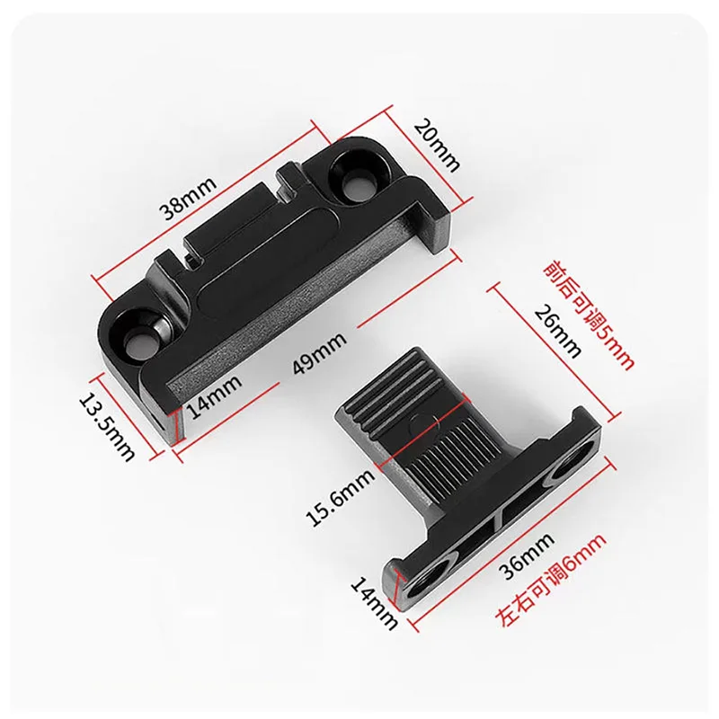 Adjustable Plastic Sealing Board Connector Clip Quick Installation Cabinet Furniture Mother-Child Combination Fixing Hardware