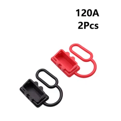 2Pcs High Quality 120A 600V Connector Accessories Soft Dust Cover For SB120A 600 2 Pin Forklift Battery Power Connector