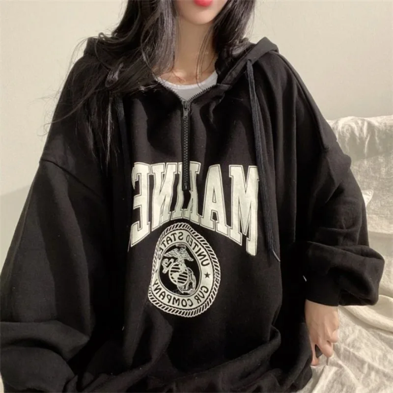 Green Hoodies Sweatshirts for Women Yellow Hooded Sport Female Clothes Emo Y 2k Vintage Winter Cold Xxl New in On Promotion Tops