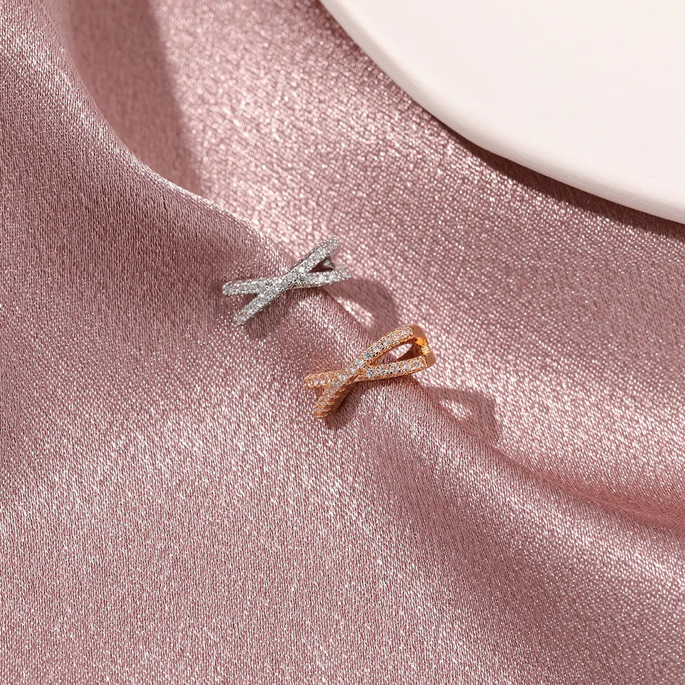 2023 Punk Metal Zircon Ear Cuff Ear Clip for Women No Pierced C Shape Geometric Small Earcuff Ear Wrap Earcuff Clips Jewelry