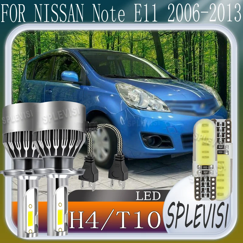 

Instant Illumination High Brightness Plug and Play H4 LED headlight For NISSAN Note E11 2006 2007 2008 2009 2010 2011 2012 2013