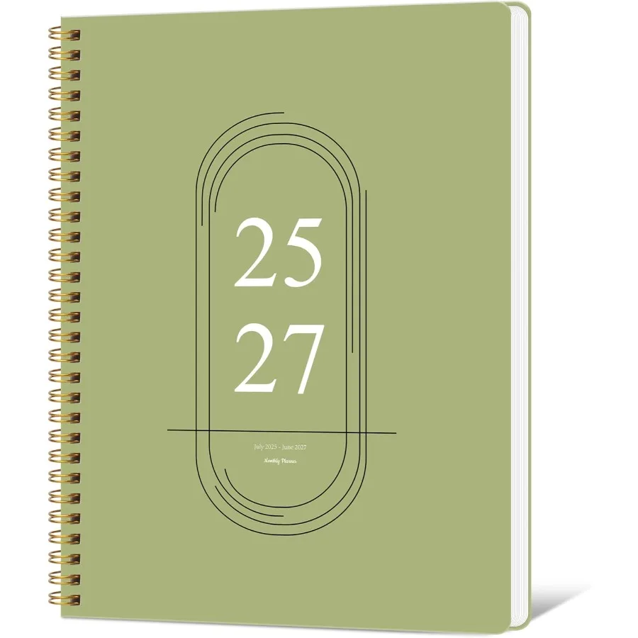 

Ежемесячный планировщик 20252027, 2-летний ежемесячный планировщик, календарь 20252027 июля, 2025 июня 2027 7,3 дюйма * 9,5 дюйма, календарь-планировщик на 24 месяца с