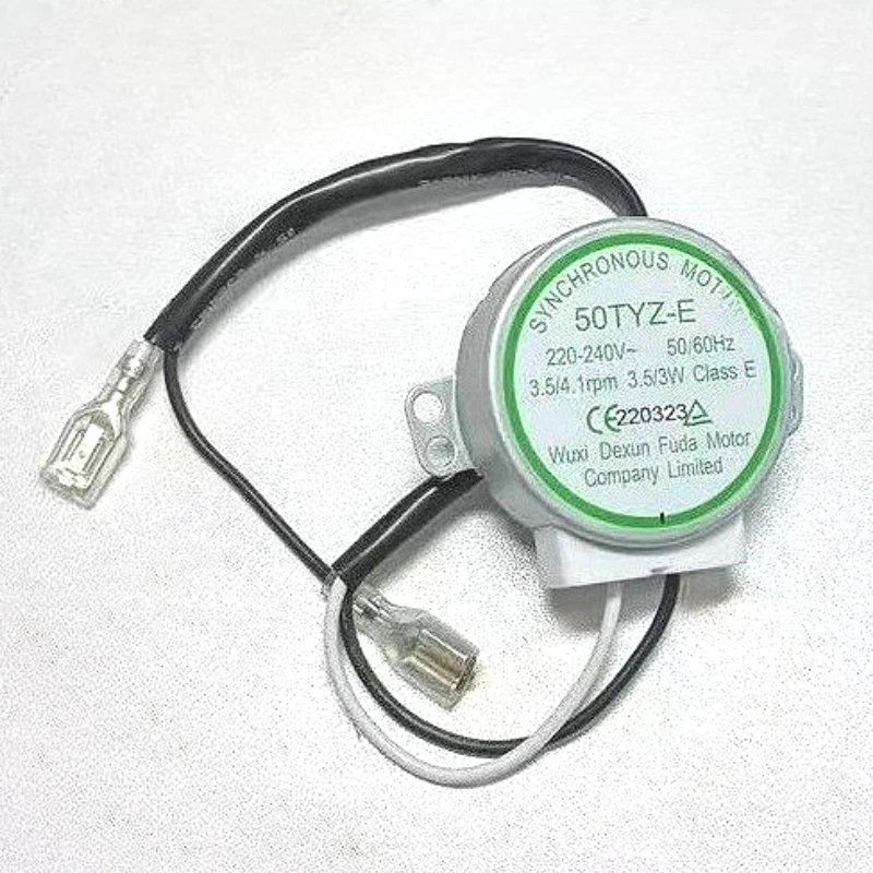 لآلة مكعبات الثلج محرك متزامن 50TYZ-E 220 فولت ~ 240 فولت 3.5/3 واط 3.5 دورة في الدقيقة ملحقات صنع محرك التيار المتردد #4