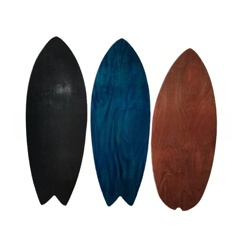 

Maple fish curved balance board