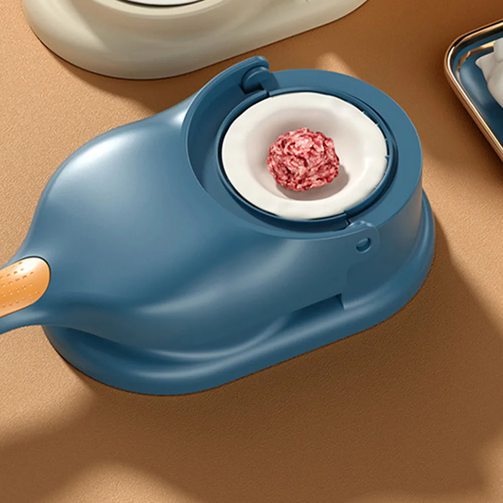 

2Pcs Dumpling Mold Manual Press 2-in-1 Lightweight Dumpling Skin Maker Portable Kitchen Dough Presser Dough Pressing Tool