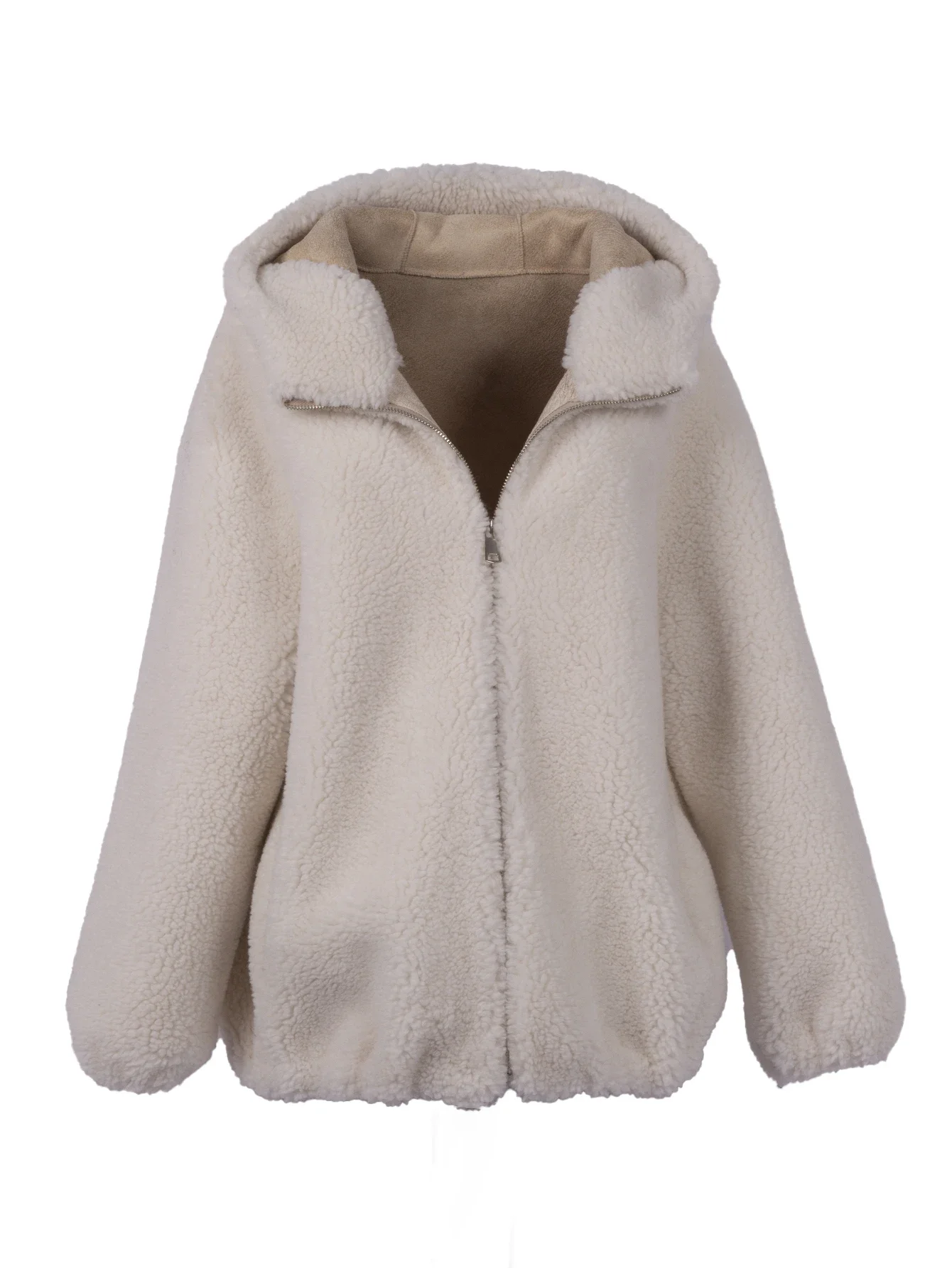 2023 Autumn Winter New Faux fur Wool jacket to keep warm and heavy sheepskin fur jacket fashion new warm thick hooded jacket