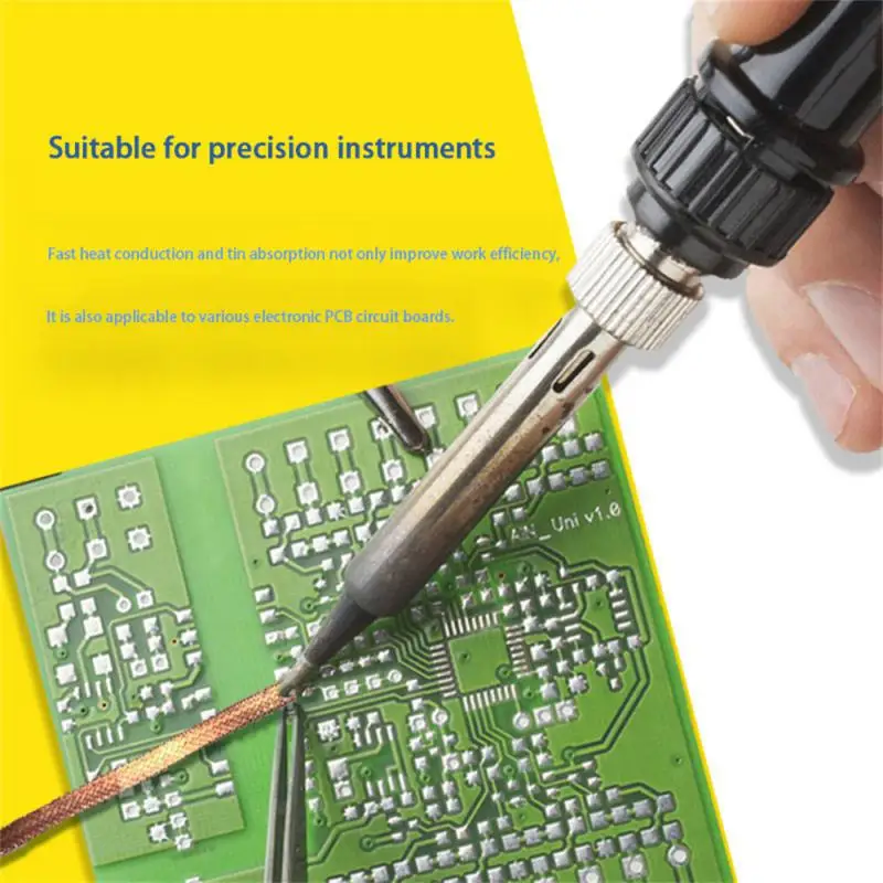 60W EU 220V Adjustable Temperature Electric Soldering Iron Welding Heat Pencil Rework Repair Tools