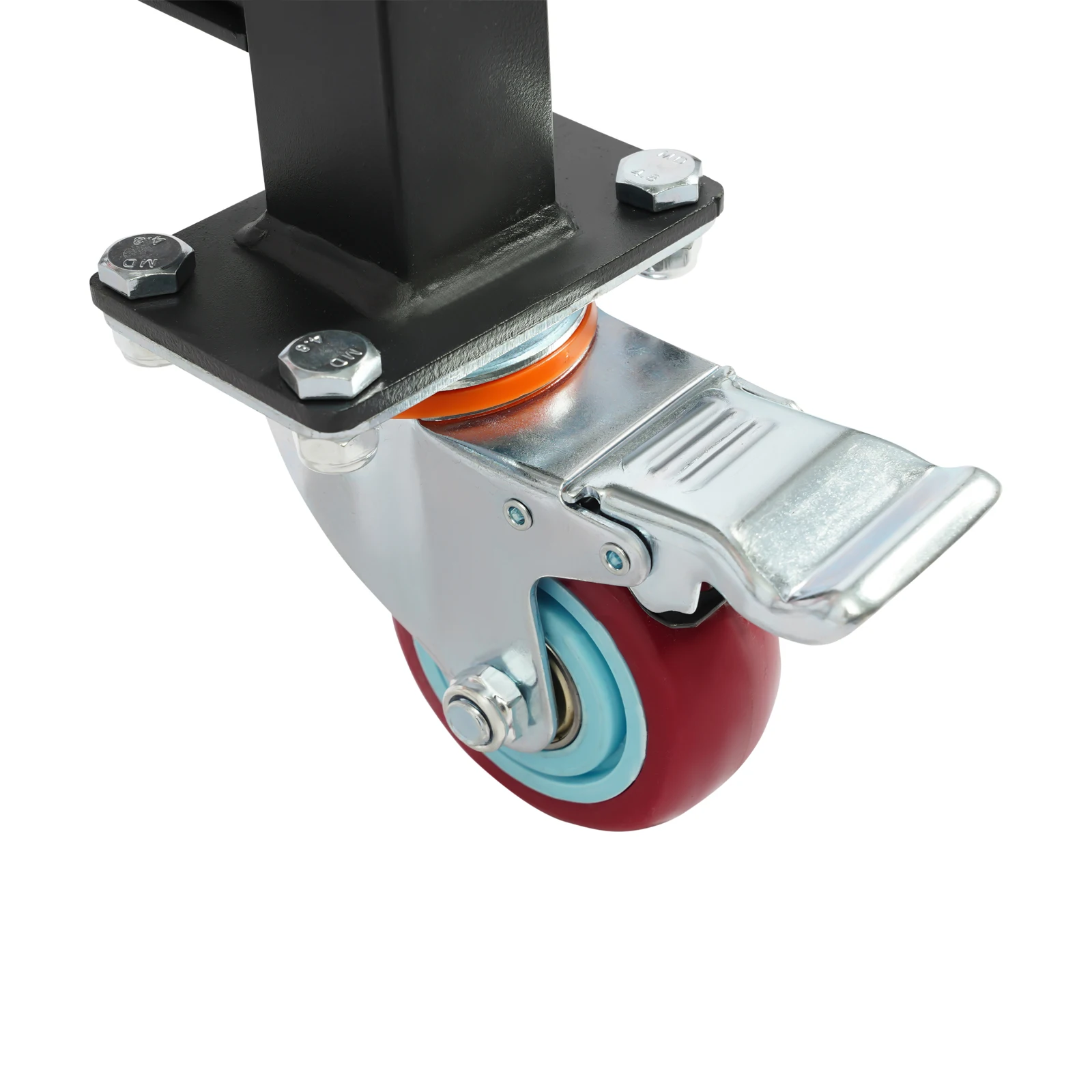 51.57 * 23 * 28.82 بوصة طاولة ناقل دوارة قابلة للتعديل، ناقل أسطواني مرن تلسكوبي لآلات النقش والمسويات #6