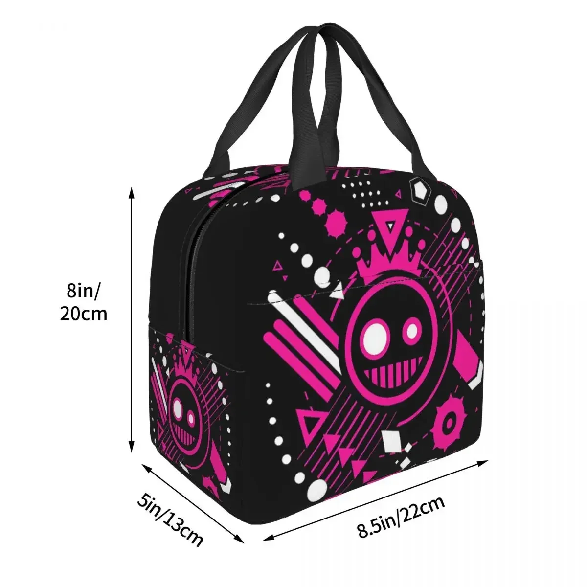 Just Shapes And Beats Blixer Insulated Lunch Bags Picnic Bags Thermal Cooler Lunch Box Lunch Tote for Woman Work Children School