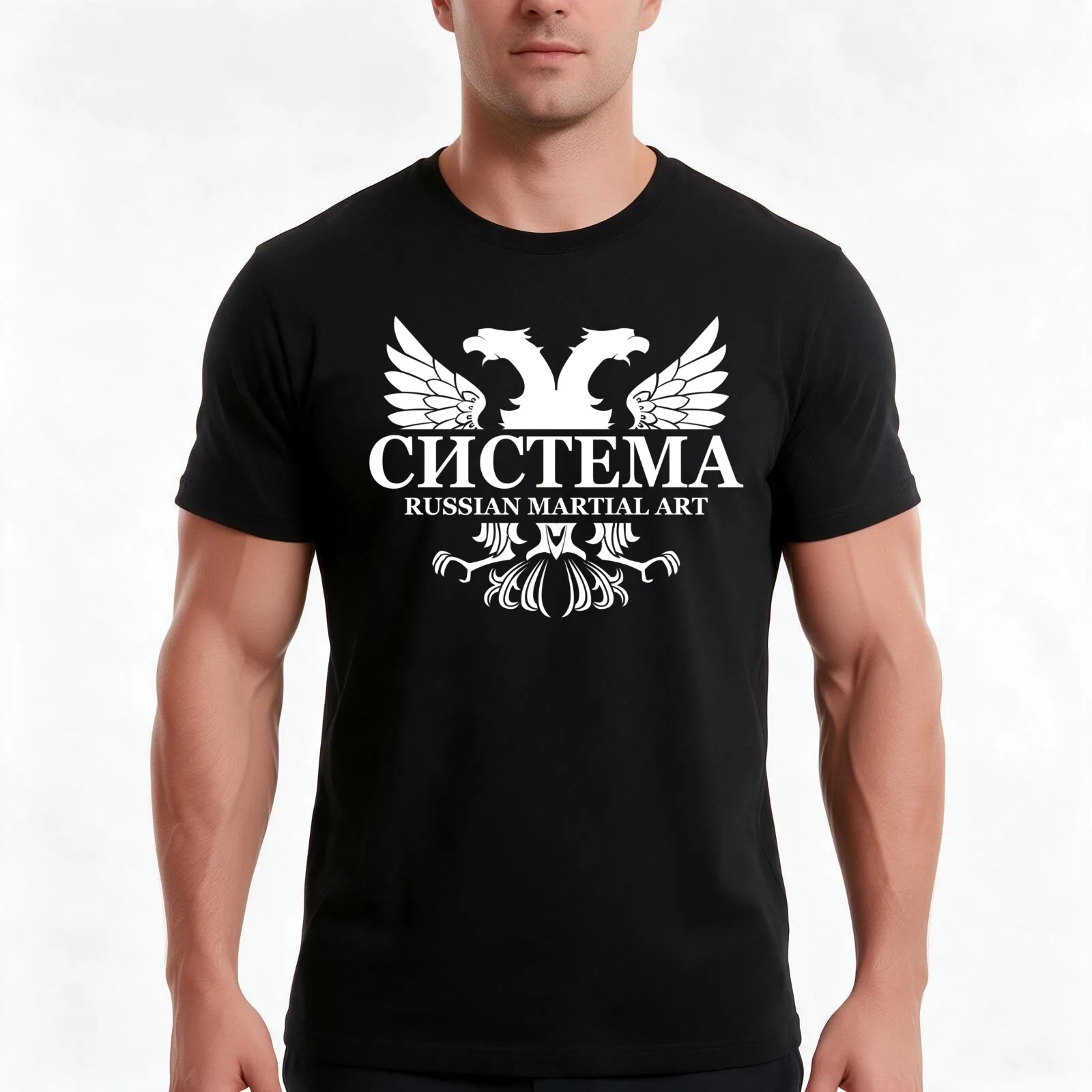 SYSTEMA RUSSIAN SPETSNAZ MARTIAL ART T-Shirt, Summer Casual Cotton Tee, Oversized Streetwear Tops, Vintage Graphic Print