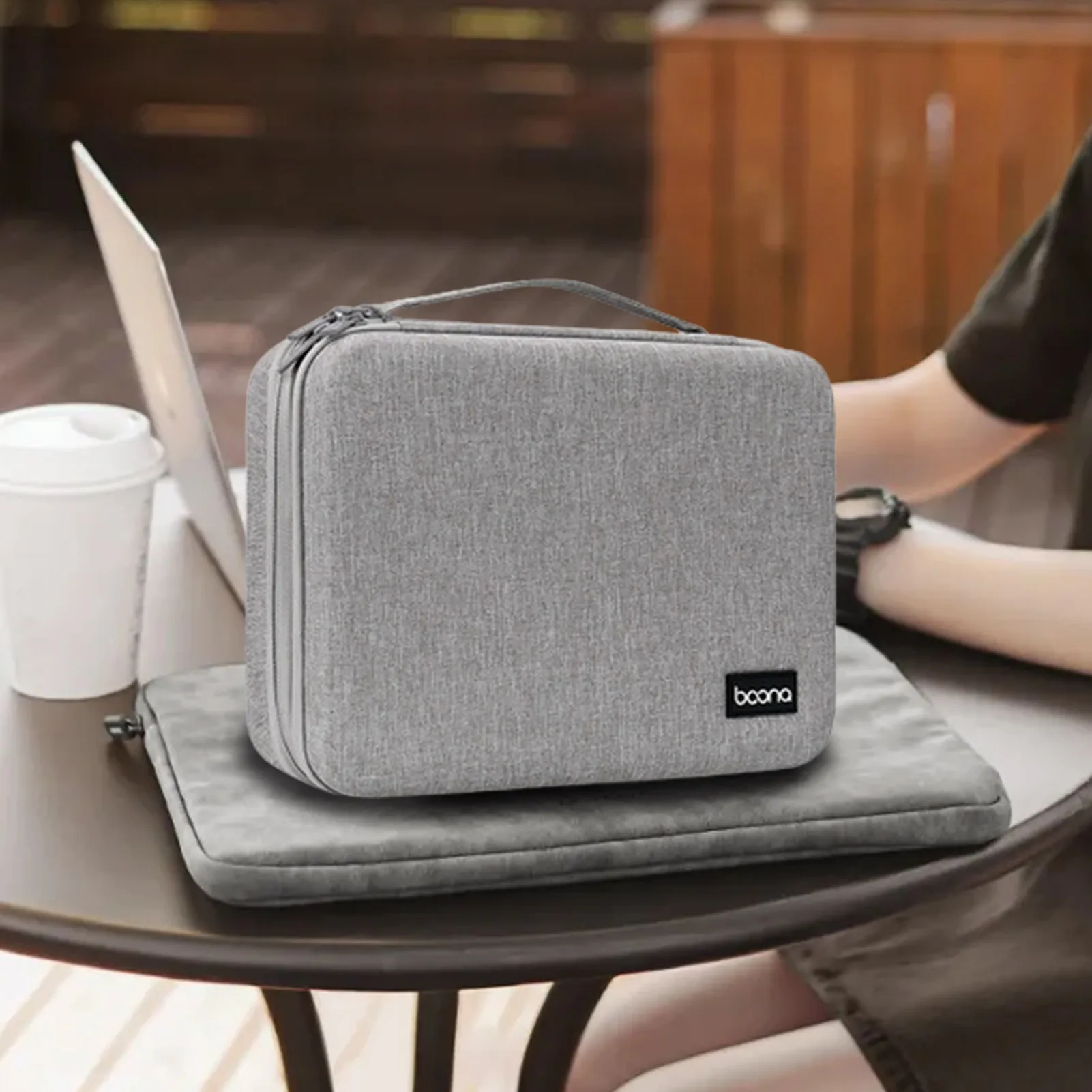 أكياس التخزين الرقمية منظم الكابلات الإلكترونية الحبل USB أسلاك المحمولة شاحن قوة البنك الملحقات