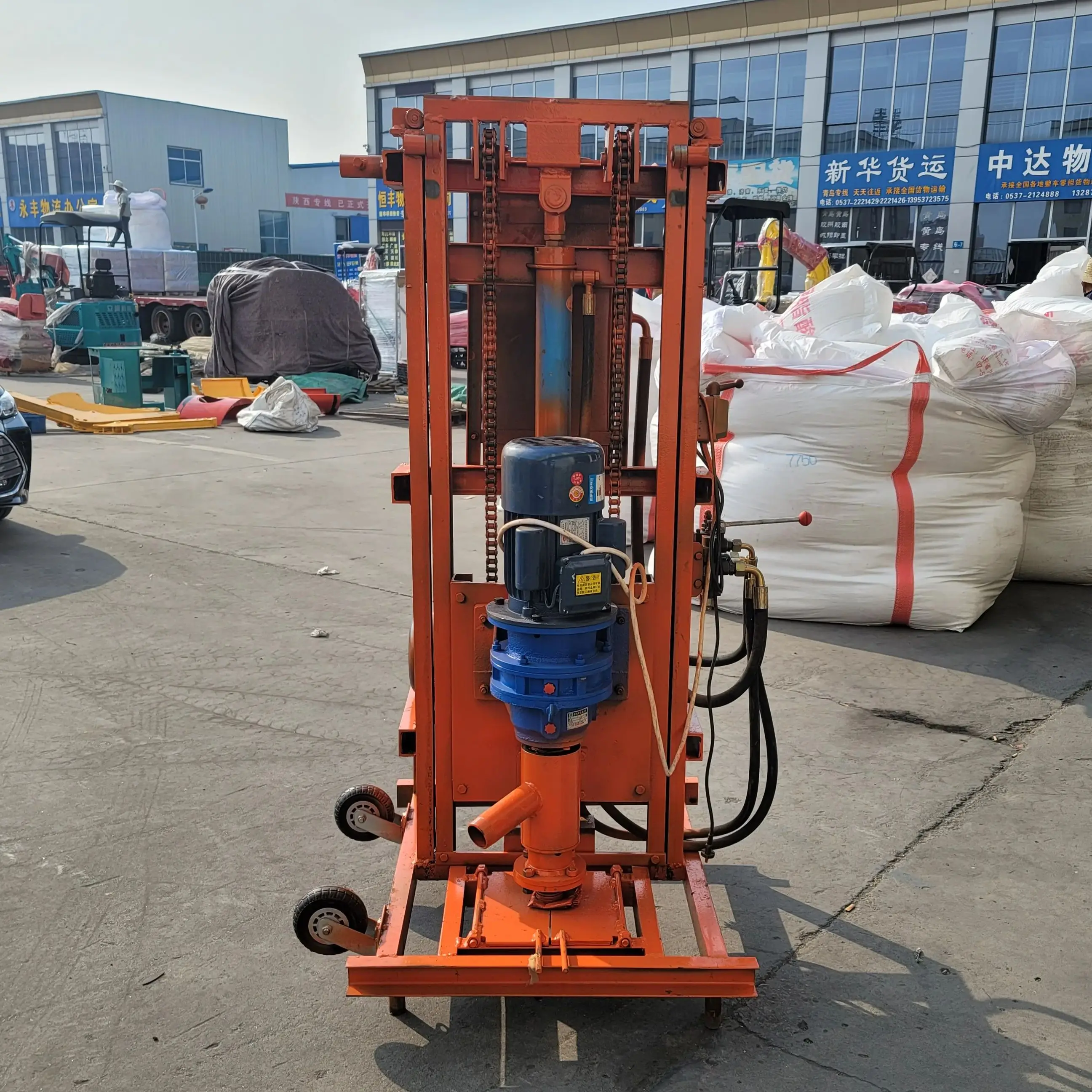 جهاز حفر دوار بعمق 100 متر من الدرجة الصناعية المخصصة - جهاز آبار المياه عالي التحمل للبيع #1