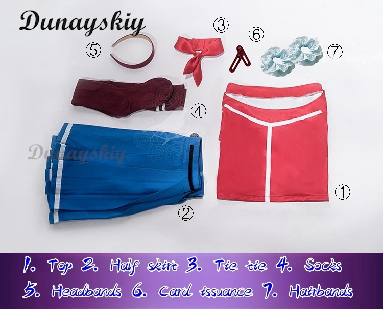 Game Horror MiSide Crazy Mita Cosplay Costume JK School Uniform Cute Dress Lolita Wigs For Halloween Girls Customized