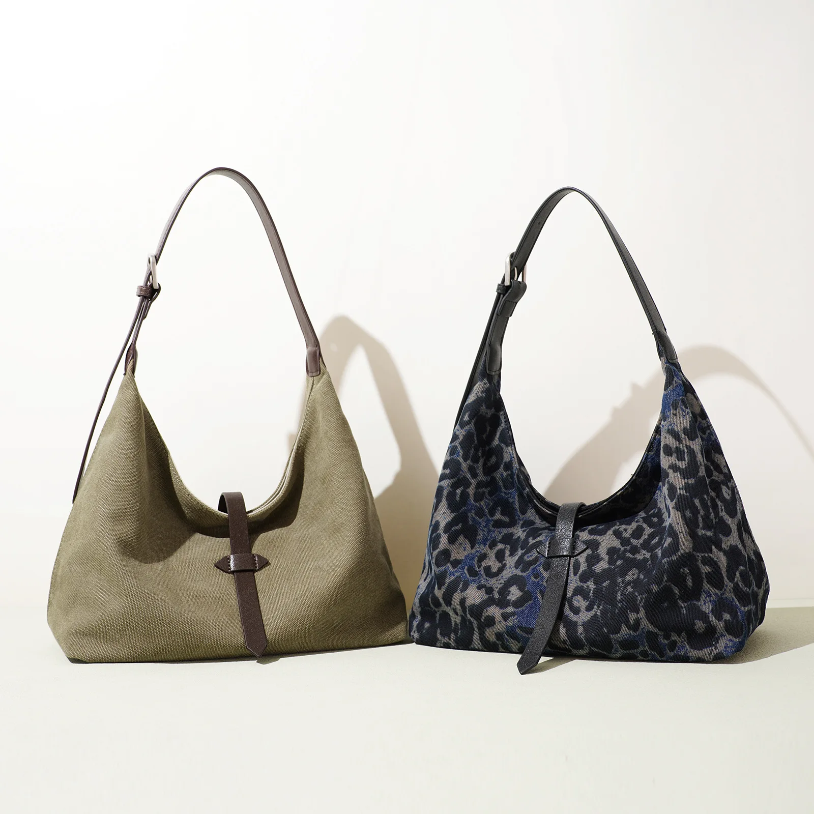 

Mendy Large Capacity Women Shoulder Bags Chinese Fashion Women's Handbags Shopper Bag Soft Cloth Canvas 2025 Collection New In