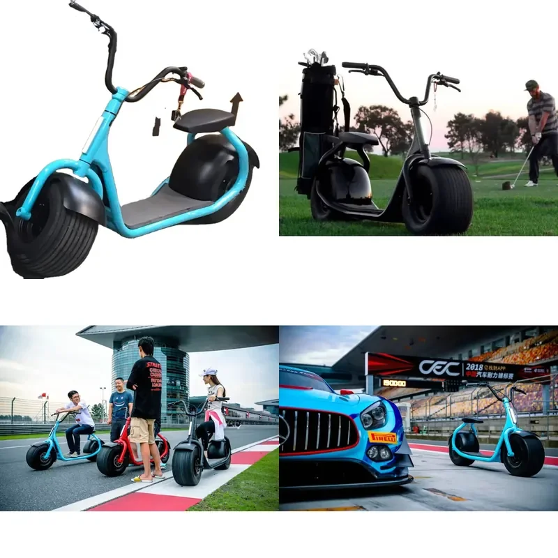 STROVAN Self Balance ID Card EEC/COC New Electric Scooter Model K1S Good Quality Citycoco Electric Adult Scooters