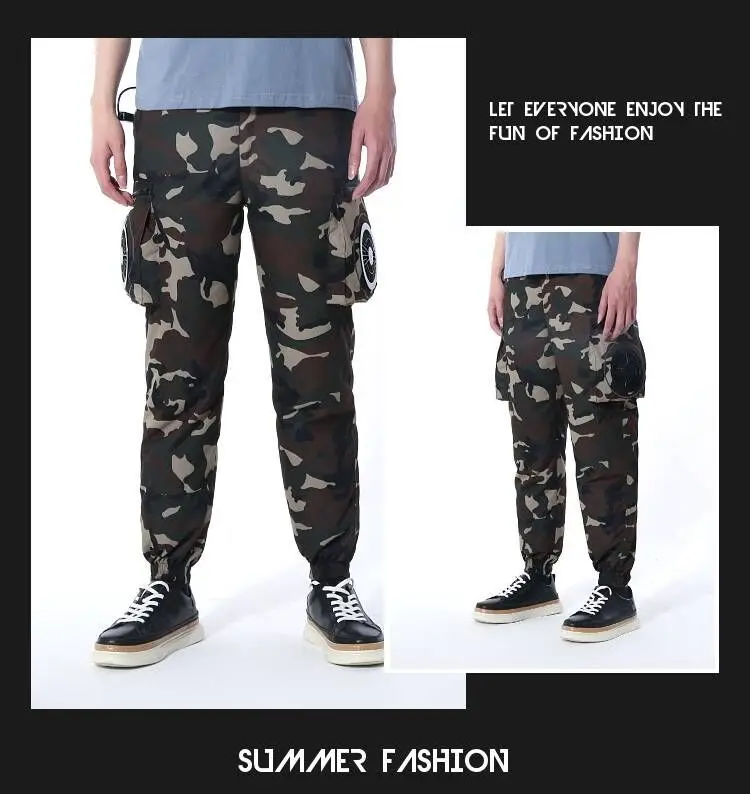 2025 New Intelligent Technology Fan Cooling Pants Outdoor Heatstroke Prevention Breathable Work and Leisure Pants