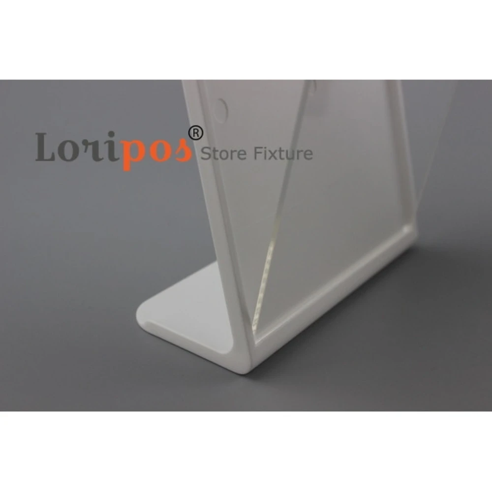 210*148mm A5 Exhibition Clip L Poster Name Paper Holder Stand Price Talker Sign Label Frame