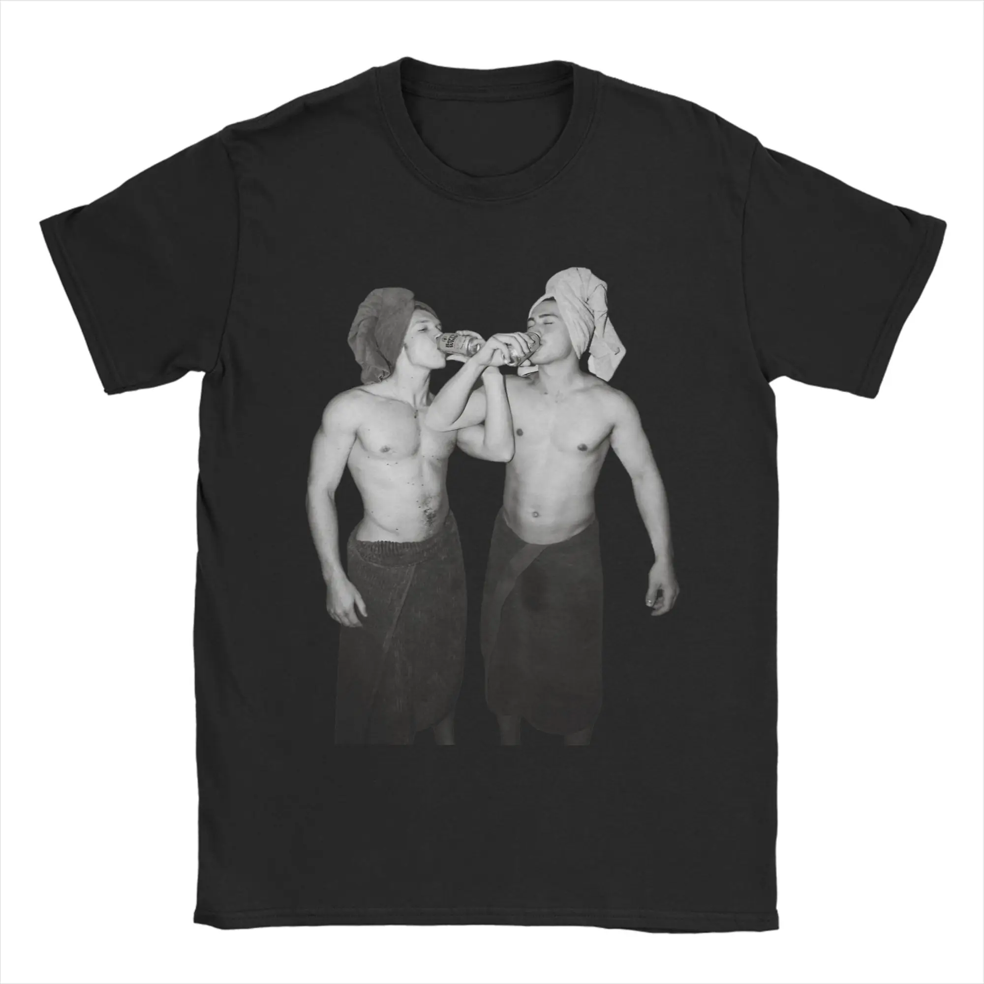 Heated Rivalry Connor and Hudson Cotton T-Shirt For Men's Summer Vintage T-Shirts O Neck Hip Hop Tee Shirt Oversized Cheap Tops