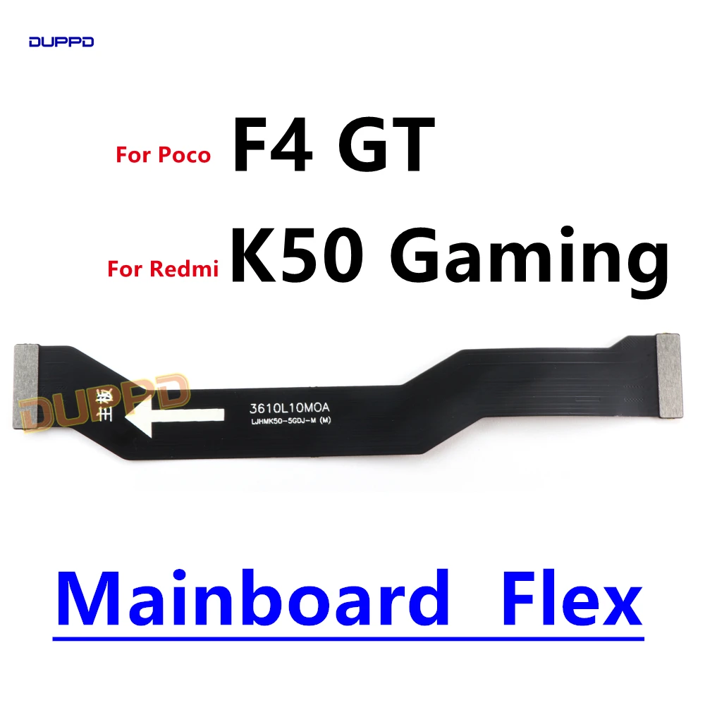 New USB Charging Port Mic Microphone Dock Connector Board For Xiaomi Poco F4 GT Redmi K50 Gaming LCD Mainboard Main Flex Cable