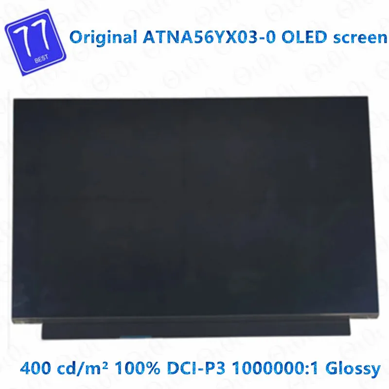 15.6 OLED Laptop LCD Screen ATNA56YX03-0 For ASUS F513 M3500 M6500 K3500 X1505 AM-OLED FHD1920x1080 Display Panel 30pins eDP