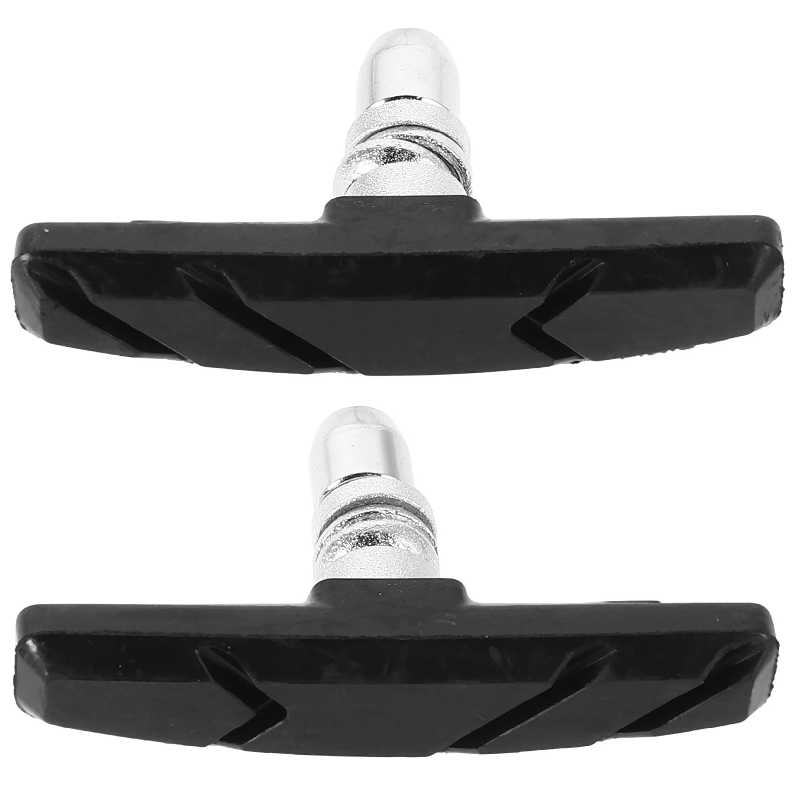 

1Pair Mountain Bike Brake Pads Universal Silent Braking Set Includes Screws Brake Tube Rubber Sleeve Quick Response for Bicycle