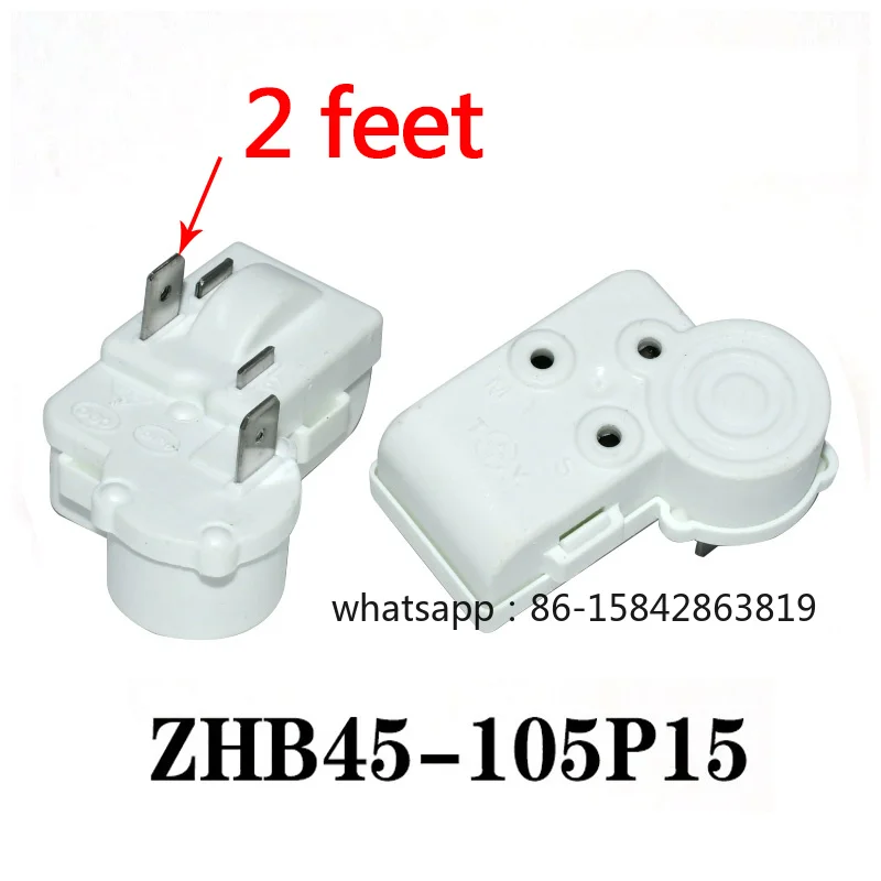 1 Piece  ZHB65-120P15 Refrigerator Freezer Compressor Starter Overload Protector Relay New Accessory ZHB45-105P15