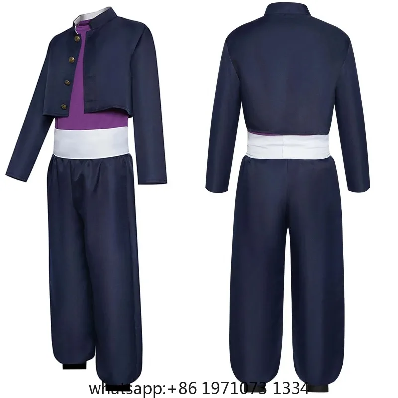 Todo Aoi Cosplay Costume Anime Navy Blue Uniform Tops Pants Halloween Carnival Set Party Suit For Comic Con Todo Aoi Outfits