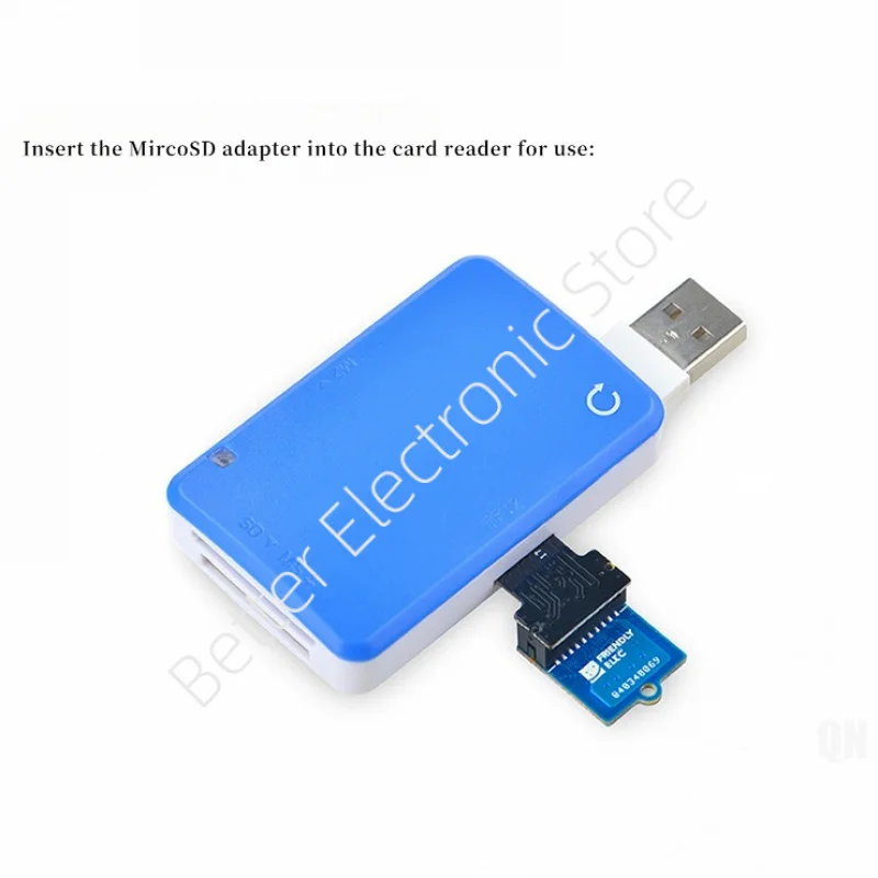 ​eMMC Module/SD/TF Card Adapter - 8GB/16GB/32GB/64GB Storage for NanoPi & SBC Development Boards​