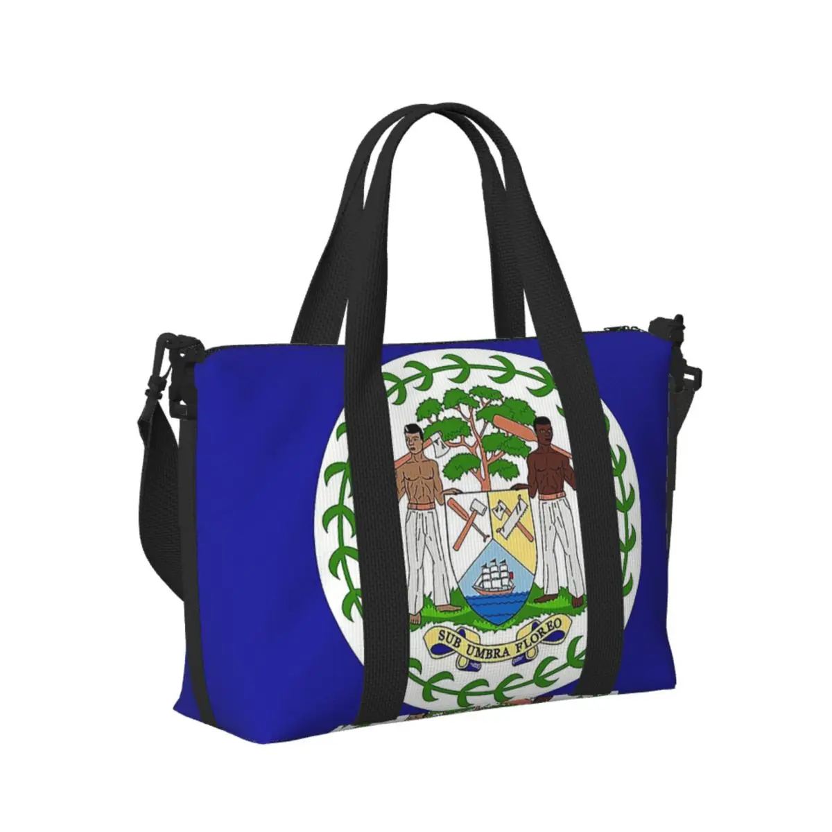 

Пользовательские подарки, наклейки и товары с флагом Белиза, пляжная дорожная сумка, сумки-тоут для спортзала, спортивная женская дорожная сумка для покупок