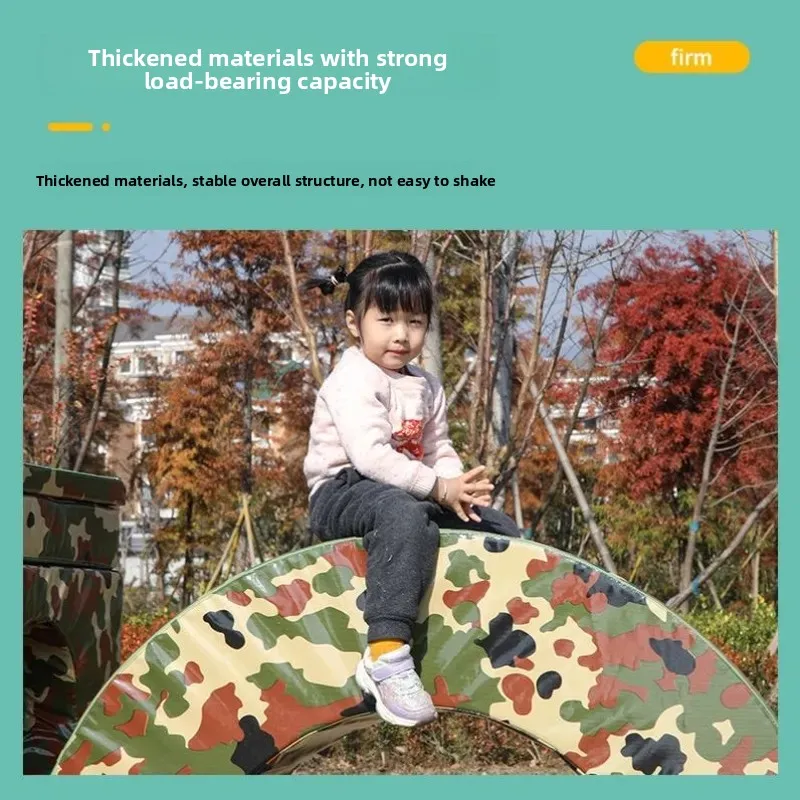 for Kindergarten Anji Game Full Set Outdoor Early Education Software Combination Physical Sensory Integration Training