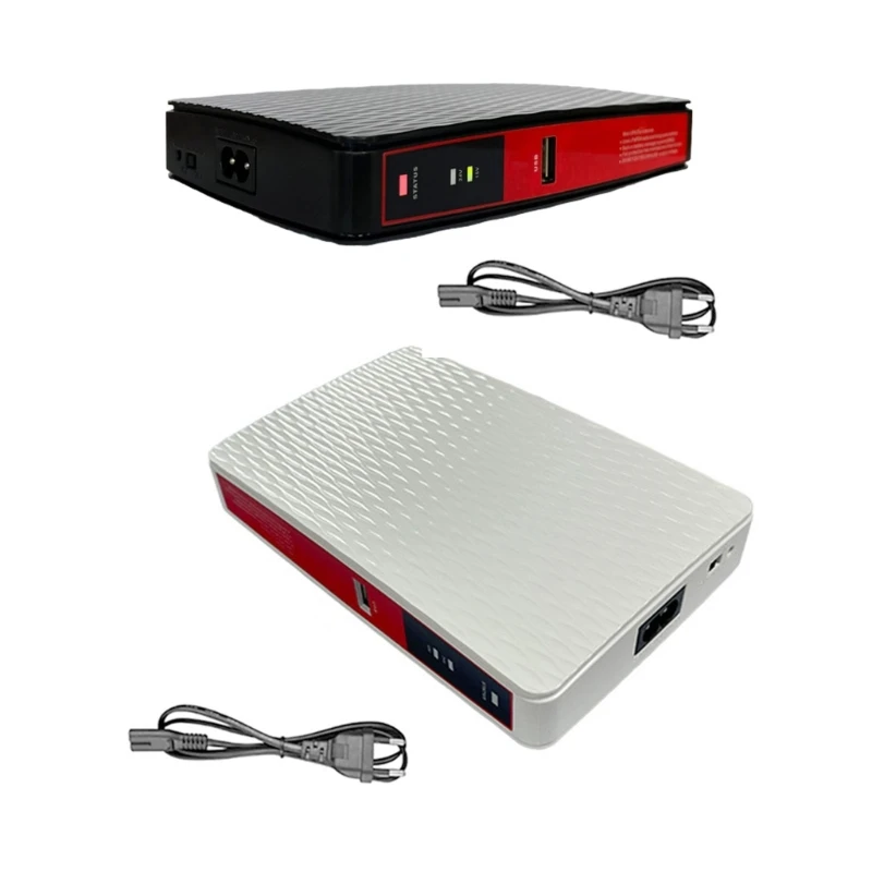 

UPS Backup Battery with 8800mAh Capacity for Surveillances and Internet Connectivities Power Professional Use