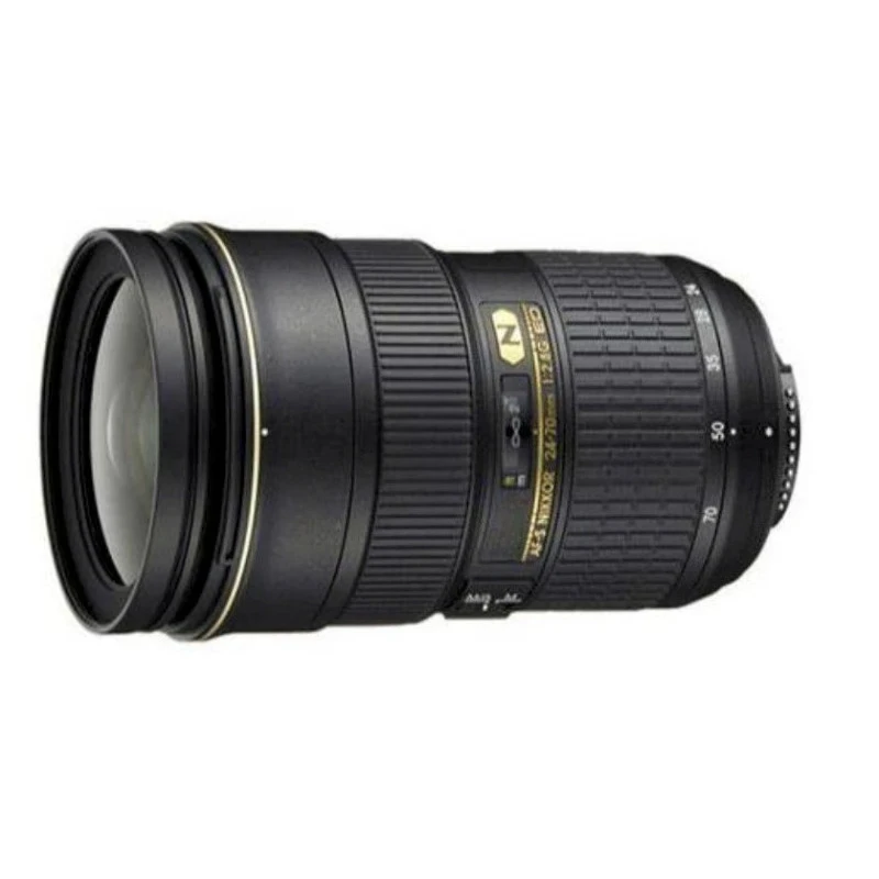 A Set of  New Lens Zoom + Focus Grip Rubber Ring For Nikon AF-S AFS NIKKOR 24-70mm 24-70 mm 1:2.8 G f/2.8G ED Camera Repair Part