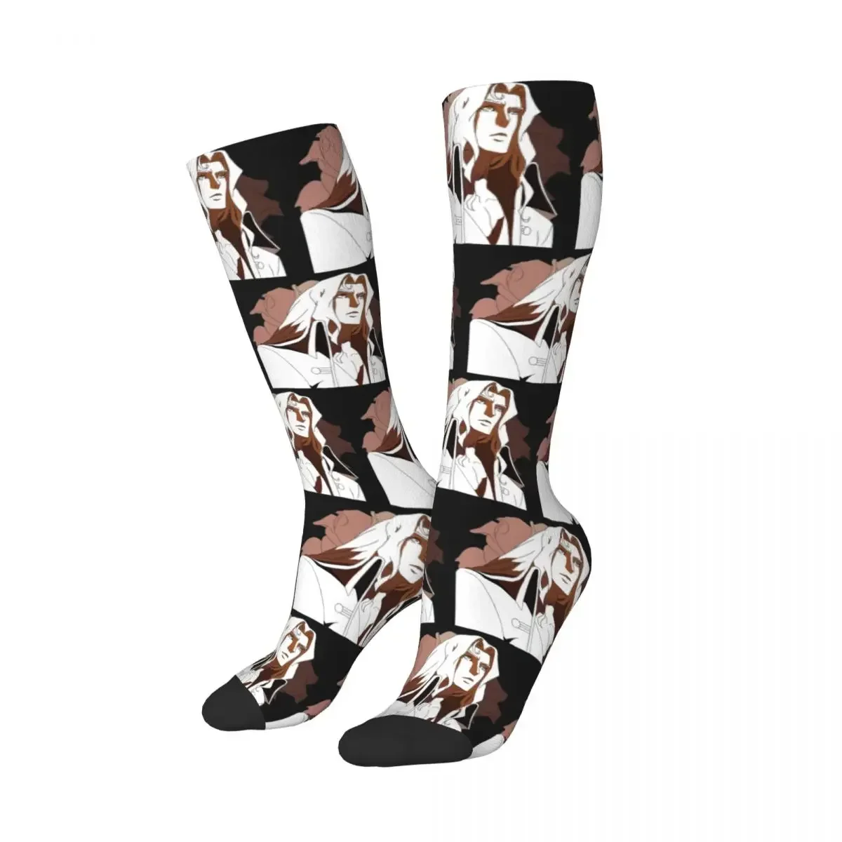 

Alucard From Castlevania Socks Harajuku High Quality Stockings All Season Long Socks Accessories for Man Woman's Christmas Gifts