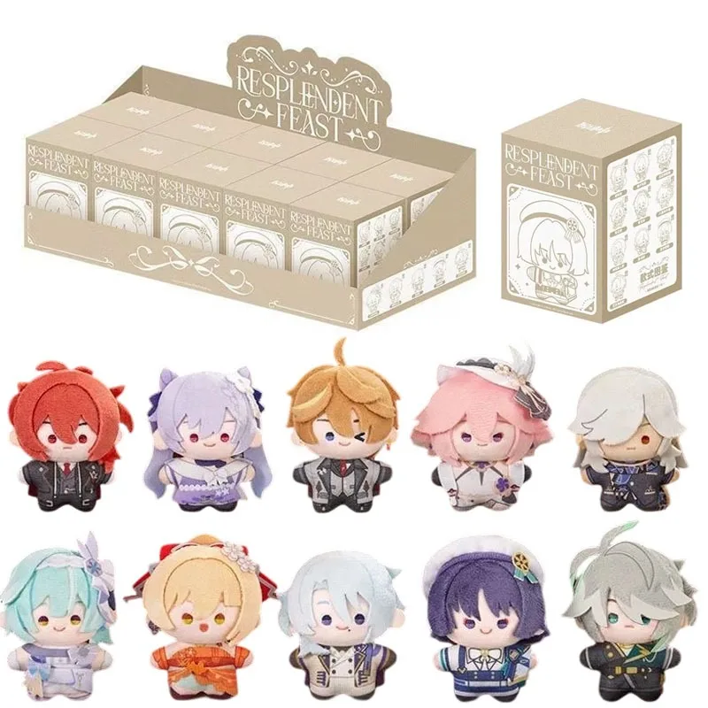 

[Genuine] Genshin Impact RESPLENDENT FEAST Series Cartoon Dolls Wanderer Alhaitham Cyno Plush Pendant Anime Cosplay Xmas Gifts