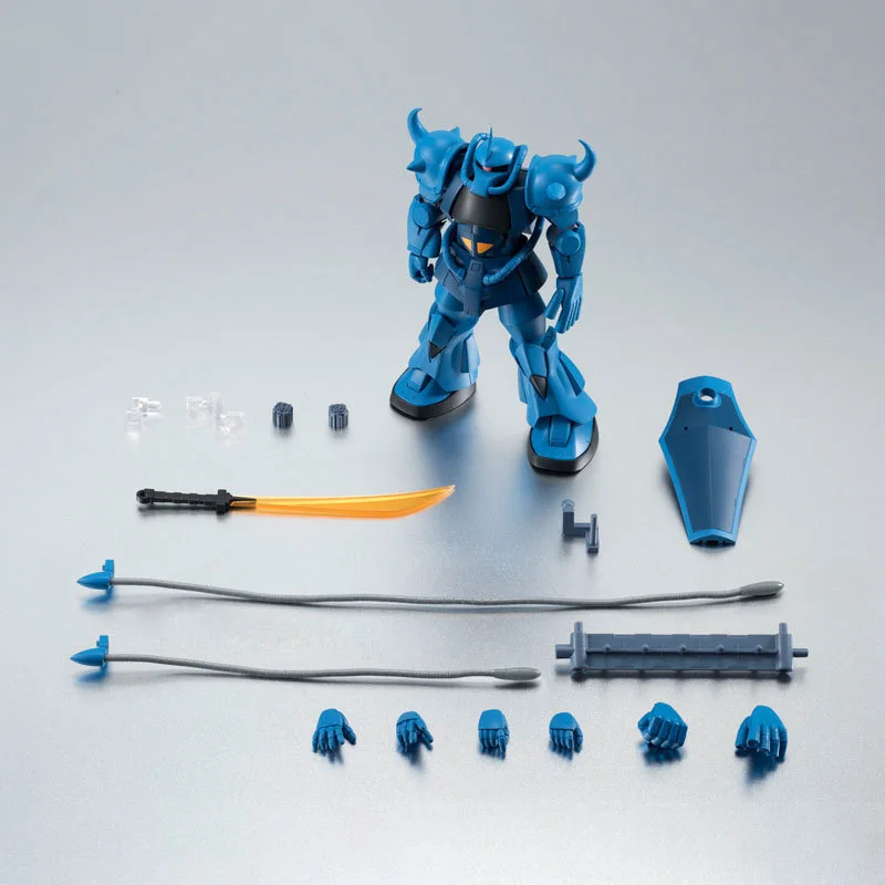 Bandai DE ROBOT in Shock RMS-201 MS-07B GOUF Ver ANIME Anime Volledige Action Assembly Figuur Model Originele Doos Speelgoed Cadeaus voor Kid