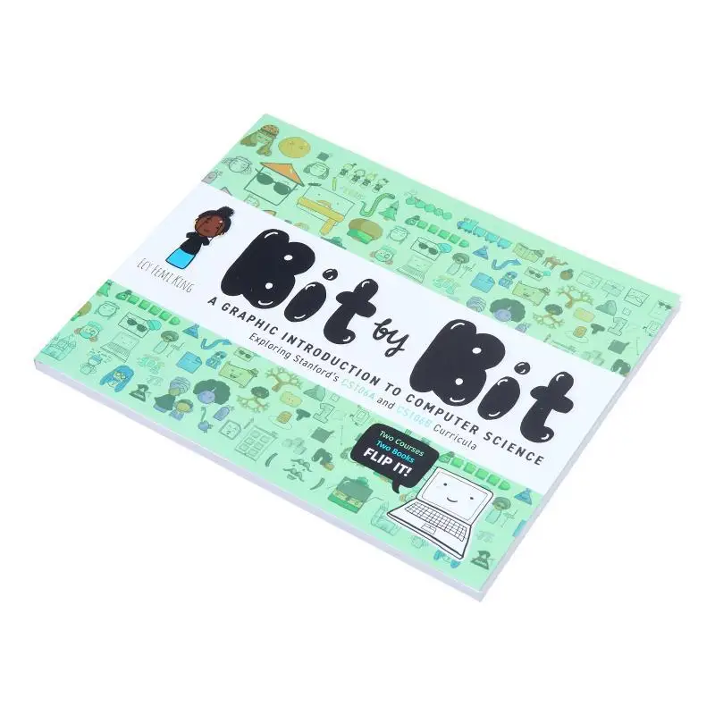 بت بواسطة BitA CS Comic Exploring Stanfords CS106A CS106B Curricula Ecy Femi King Stanford University Press 9781503638761 Book