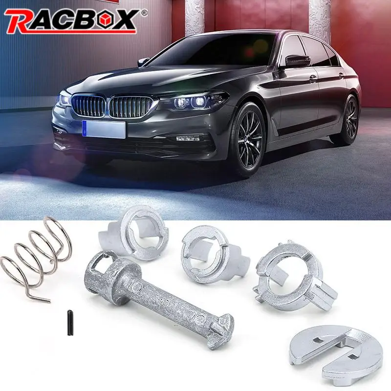 

7pcs/Set Front Left Right Door Lock Metal Repair Kit Door Lock Cylinder Barrel Repair for BMW 3 Series 1998-2006 51217019975