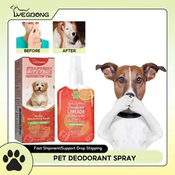 Pet Deodorant Spray Cat Bad Smell Removal Pet Urine Odor Bacteriostasis Disinfection Fresh Air Long-Lasting Clean Dog Deodorant